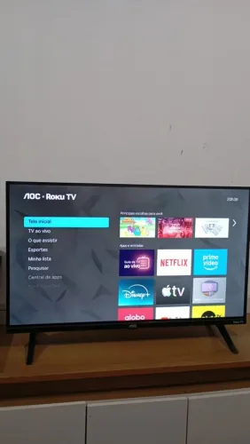 Smart TV Roku AOC 32 polegadas 