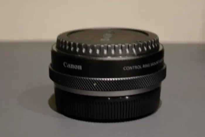 Adaptador de Montagem Canon EF-RF com Anel de Controle
