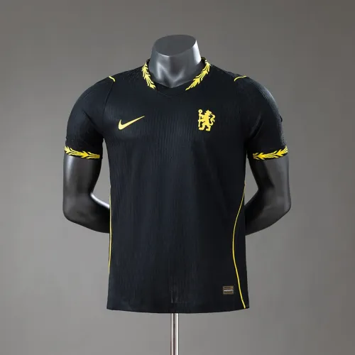 Camisa 3 do Chelsea preta TAM G1 versão jogador 