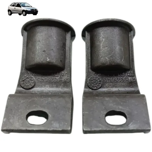 Par Suporte Radiador Gm Celta Prisma 2006 2007 2008 2009 10