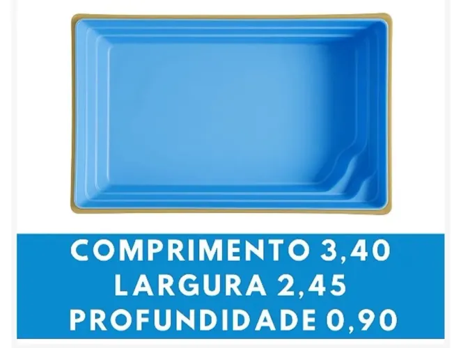 Piscina de fibra