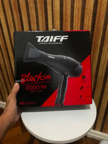 Secador Profissional Taiff Black Ion 2000W 220V 