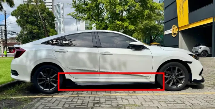Saia Lateral Civic G10 2017 a 2021