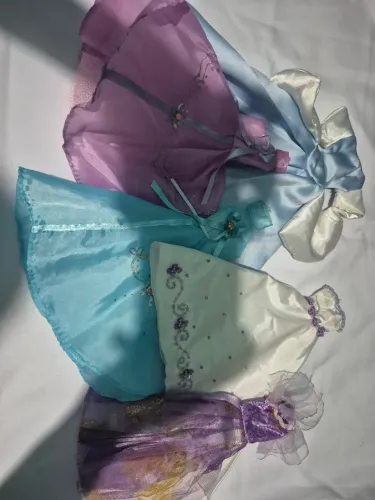 Kit barbie 5 vestidos 