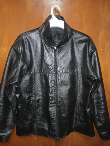 Jaqueta de couro
