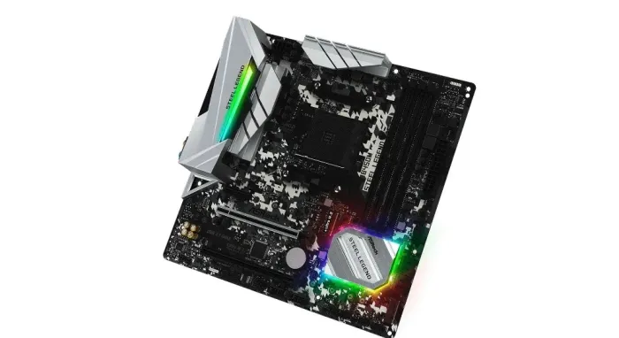 Placa mãe Steel Legend B450M