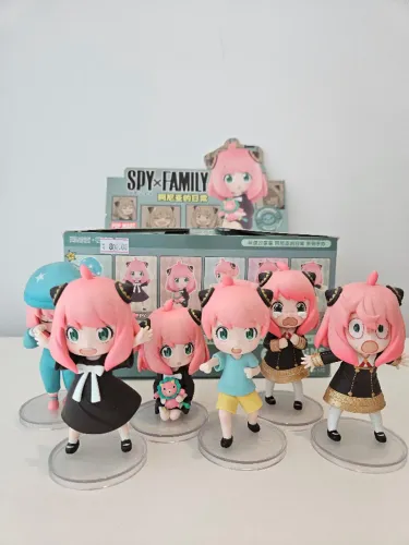 POP MART Spy × Family Anya's Daily Life Series Figures COMPLETO - c/ CARDS
