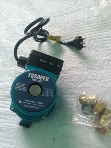 Bomba pressurizador de água.