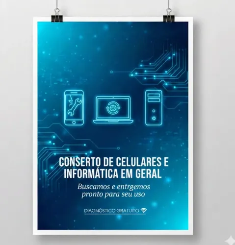Assistência técnica celulares e informática em geral 