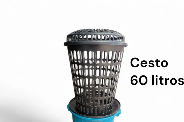 Cesto plastico 60 lt
