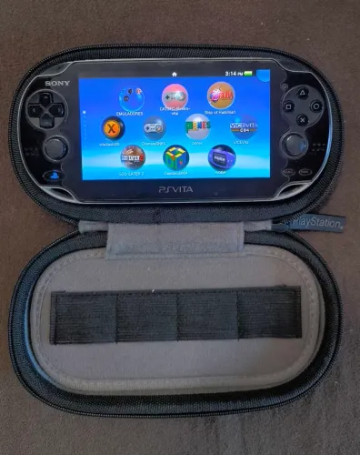 Psvita OLED Desbloqueado com 320GB