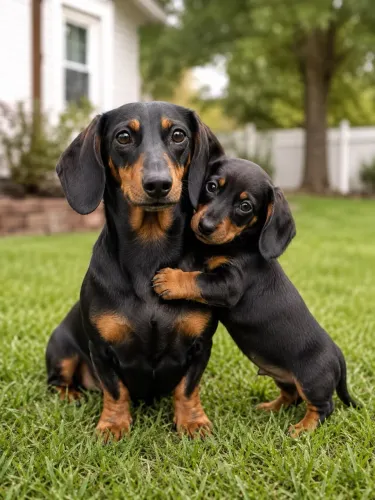 Dachshund salsicha muita fofura e lindeza 4 patas