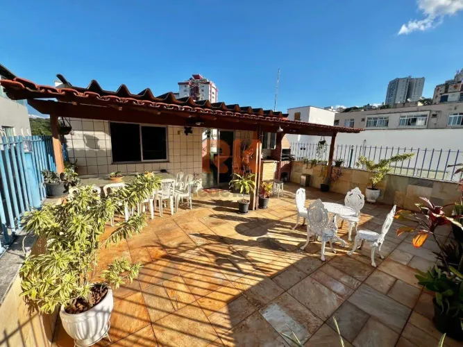 Cobertura residencial mobiliada para aluguel em Belo Horizonte Bairro São Luiz, 4 quartos