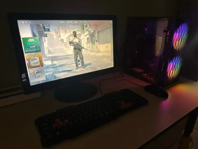 PC Gamer Completo + Monitor + Teclado + Mouse