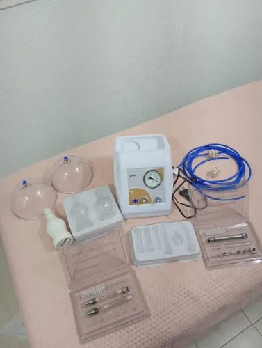Aparelho Vacuoterapia Endermo Kerigma Vacuun Pro - Completo com Acessórios