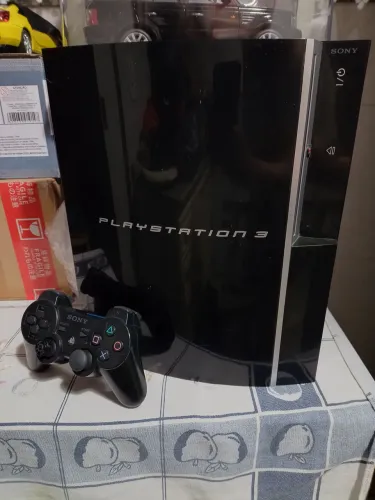 PS3 FAT 80GB CECHL01 HEN C/Jogos 