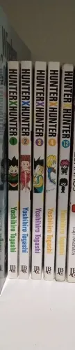 Mangá HunterxHunter volumes 1-4 e 12, preço unitário