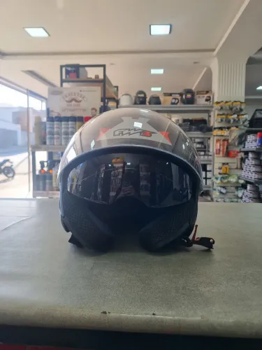 Capacete FW3 Open-Up grafite