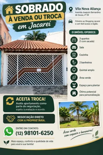 Vendo ou troca casa