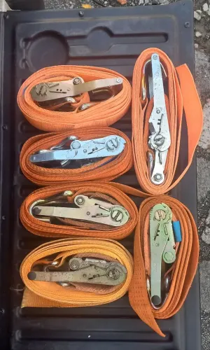 Cintas 5toneladas com catracas.