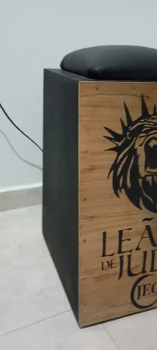 ? Cajón Eletroacústico Profissional JEG - Excelente Estado