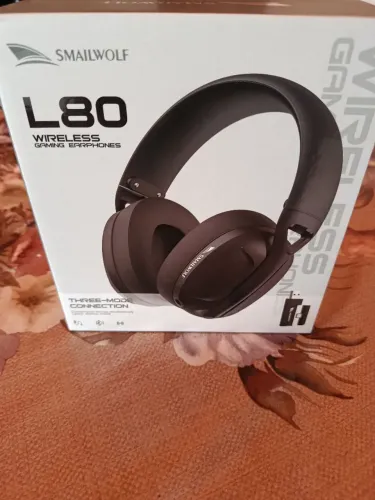 Headset sem fio Smailwolf L80 Branco