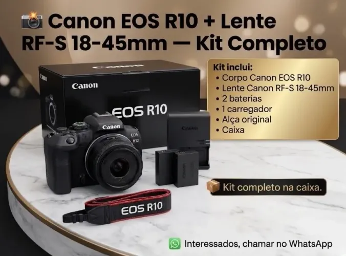 KIT CÂMERA R10
