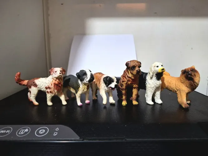Colecionáveis Miniaturas de Cachorros