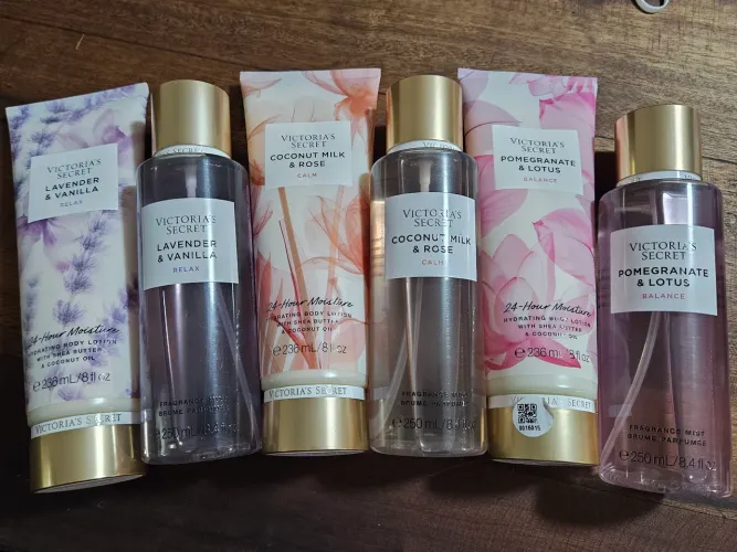 Vendo creme hidratante e body splash Victoria Secret Original