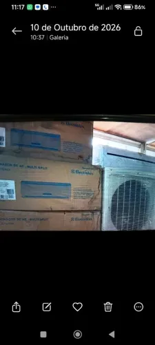 Vendo 2 ar-condicionado 9 00 BTu novo na caixa
