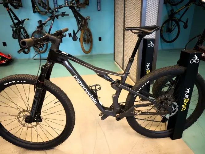 Bike MTB Cannondale Scalpel Carbon 4 2025 Tam M ? Full Carbon, SID + XT 12v, Semi-nova