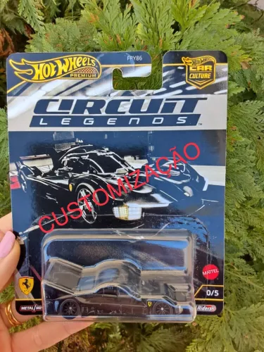 Hot wheels ferrari 499p chase customização (leia a descrição)