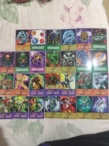 27 cartas Yu-Gi-Oh versão anime "novas"