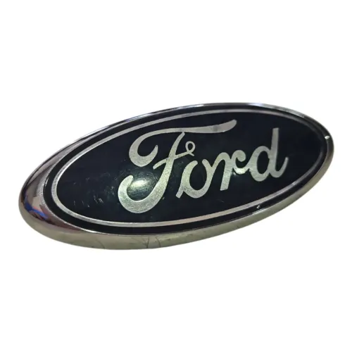 Emblema Oval Grade Frontal Ford Ka 2013 A 2021 Azul 12x5cm Azul-escuro