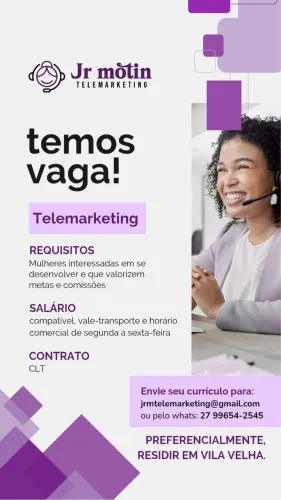 Operador de telemarketing