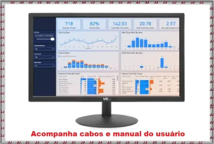 Monitor 19 Polegada Led Hd 60hz Vx190x - Full Hd