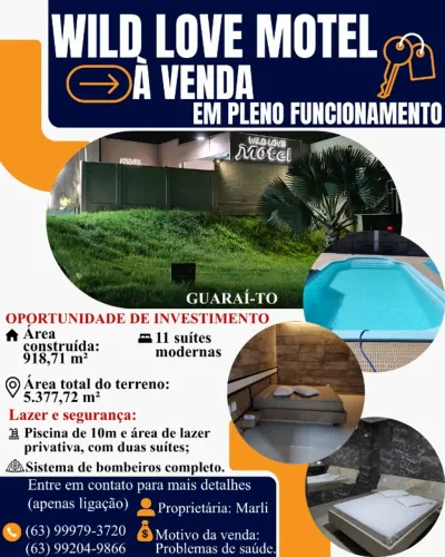 Motel em Guaraí-TO