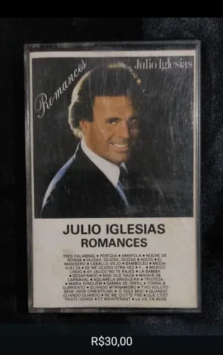 Julio Iglesias Fita K7 - Romances.
