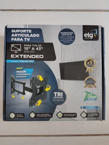 Suporte articulado para TV -  Vesa 15" a 43" 
