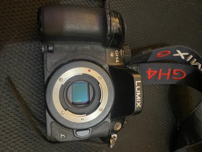 câmera panasonic lumix gh4 corpo + acessórios