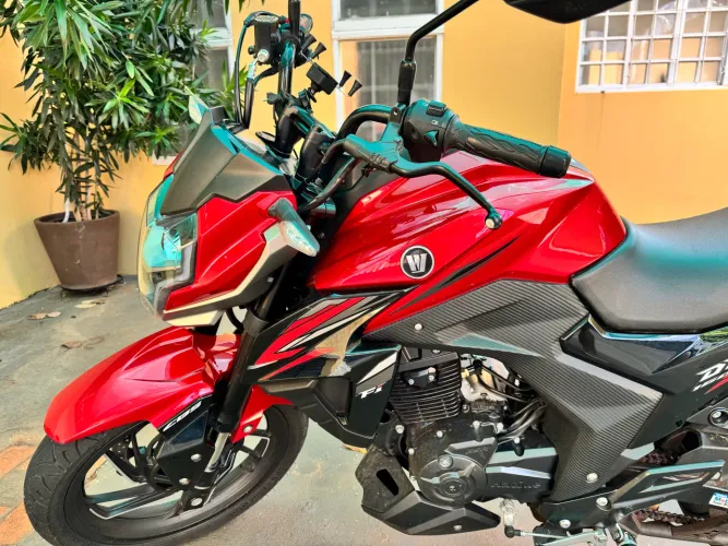 *[VENDO] Haojue DR 160 (2024) Vermelha - Único Dono - IPVA 2026 PAGO*