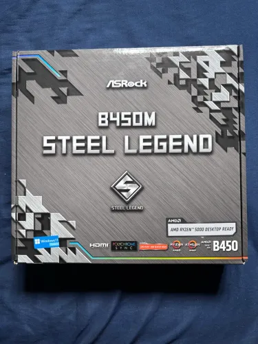 Placa Mãe B450M - Steel Legend