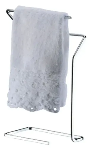 Porta toalha inox lavabo