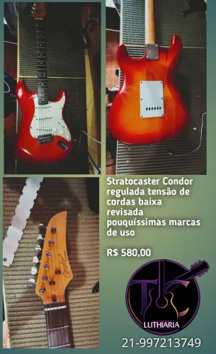 Guitarras stratocaster Condor