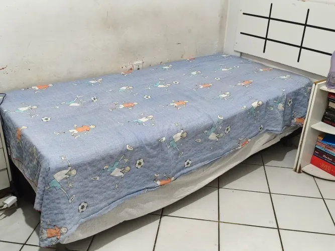 Cama Box de Solteiro - URGÊNCIA