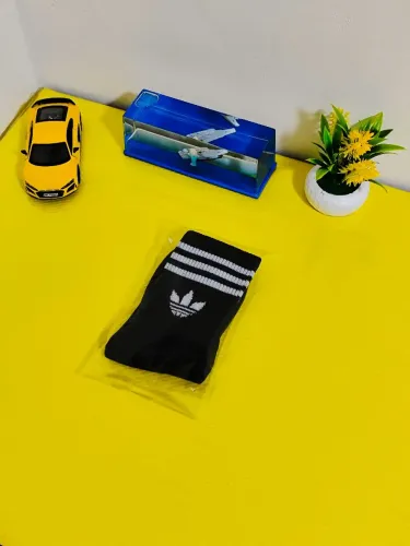 1x par meias adidas preto