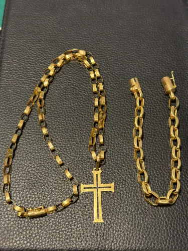 Kit ouro 18k