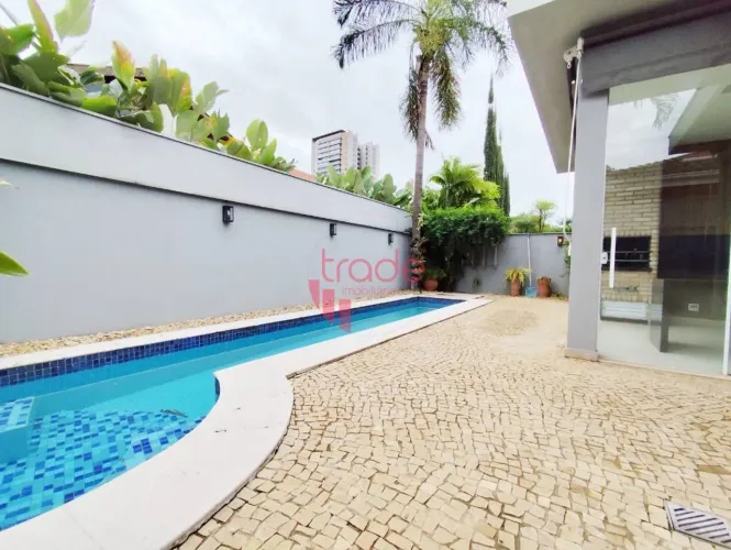 Casa em Condomínio para Alugar de 04 Suítes em Bonfim Paulista com Piscina.