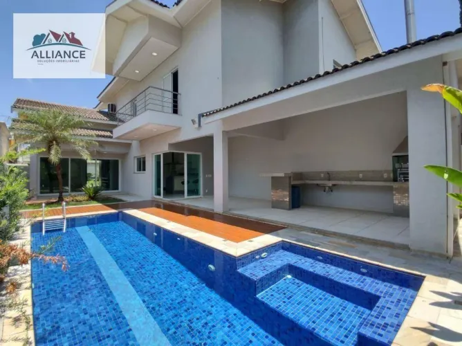 Casa com 4 suítes, 378 m² - venda por R$ 2.950.000 ou aluguel por R$ 13.034/mês - Villa Lo