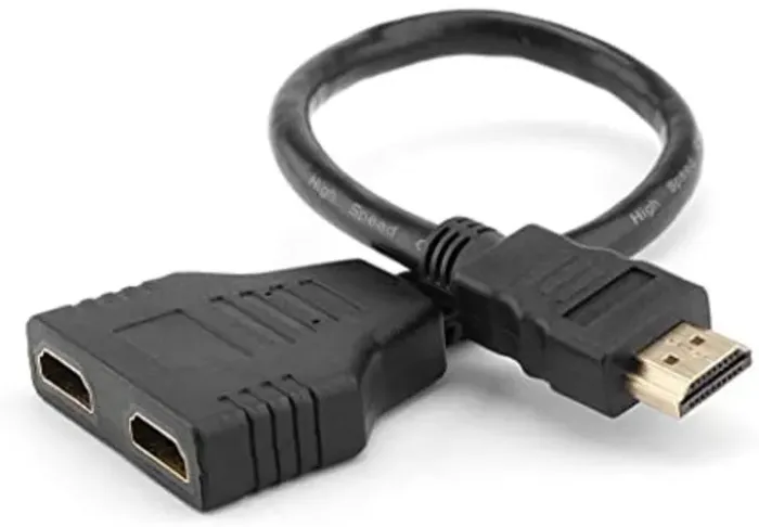 Cabo Hdmi Duplicador Y 1 Macho P/ 2 Fêmea